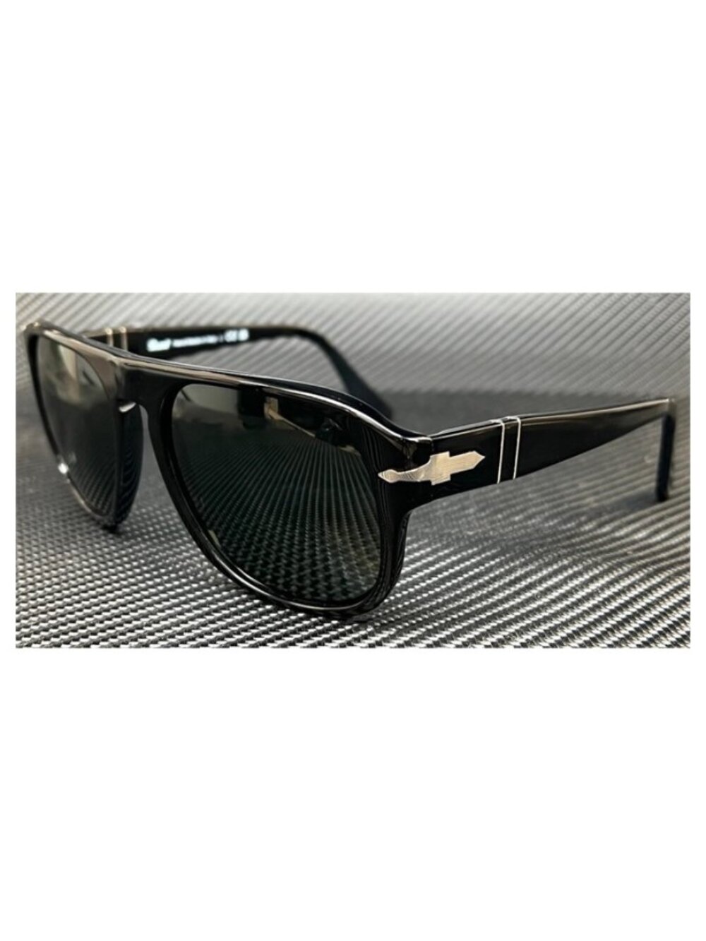 New Persol Men Black Sunglasses 57-18-145